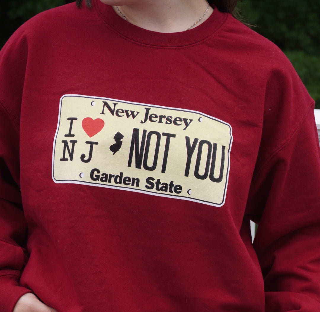 I ♡ NJ Crewneck