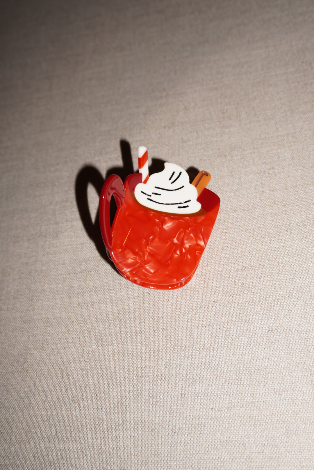 Hot Cocoa Claw Clip