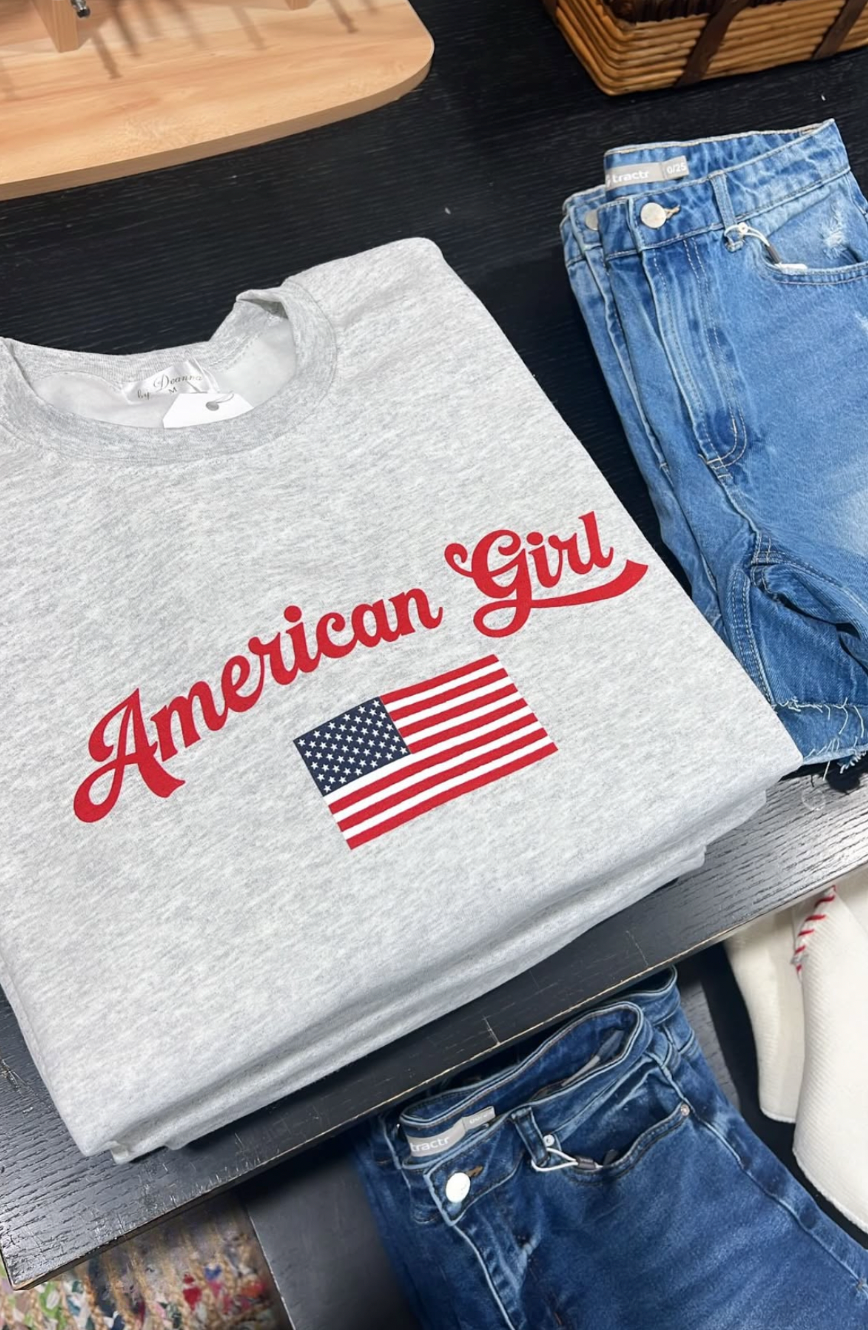 American Girl Crewneck