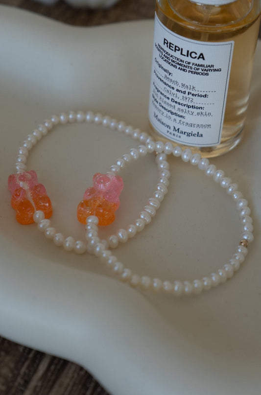 Pearl Gummy Bear Bracelet