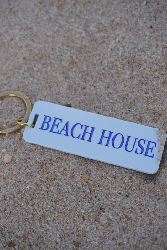 Beach House Keychain