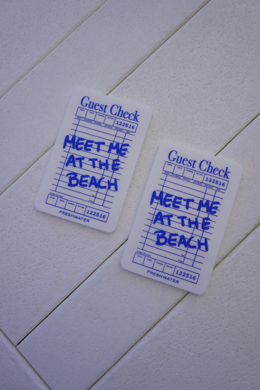 Meet Me at the Beach XL Coaster