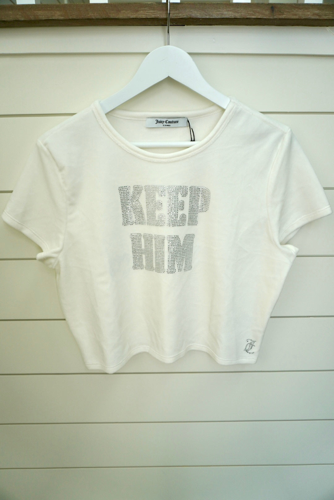 Velour Keep Him Tee