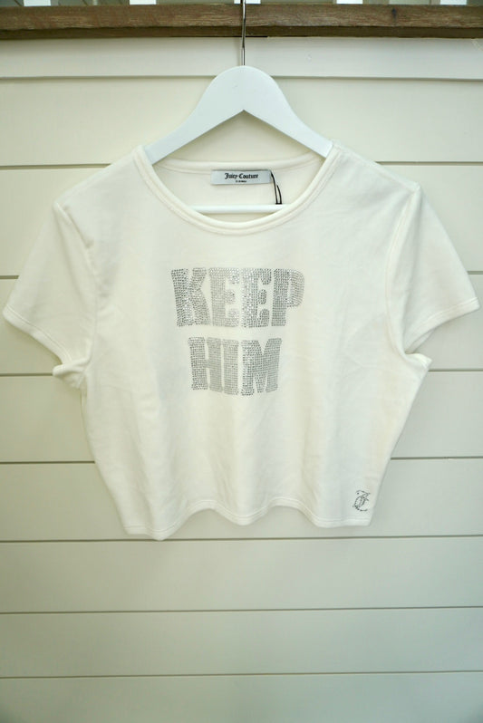 Velour Keep Him Tee