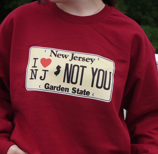 I ♡ NJ Crewneck
