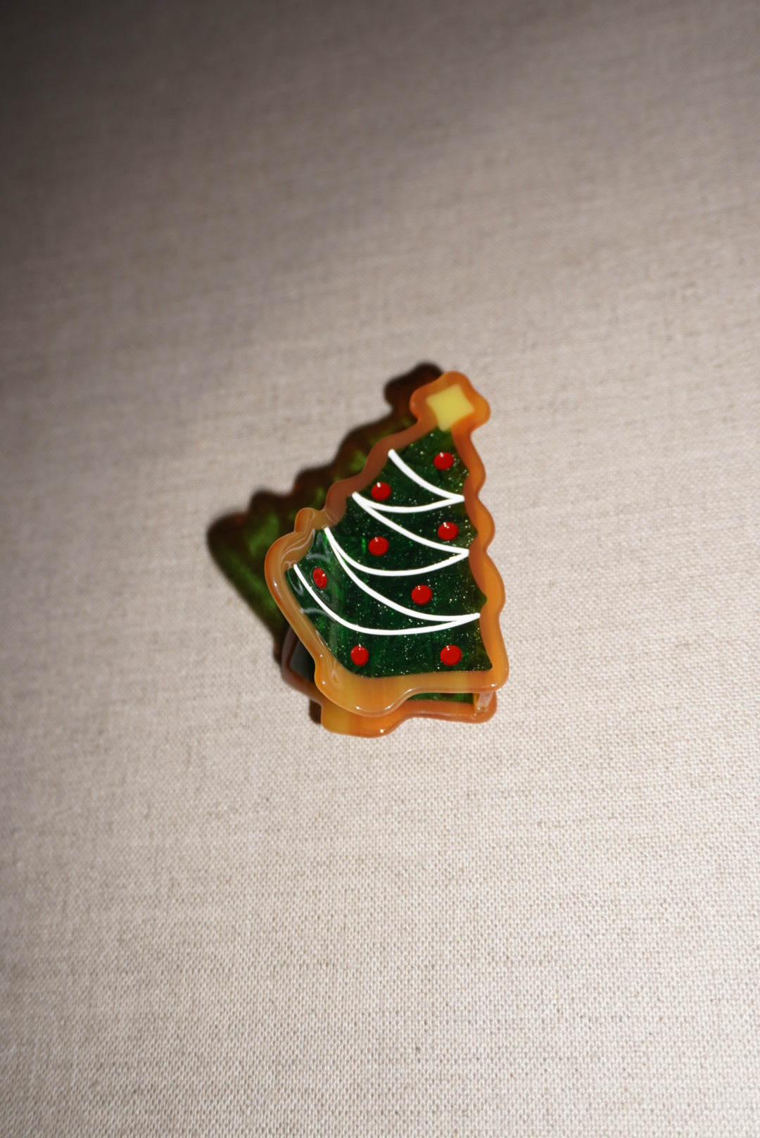 Christmas Tree Claw Clip