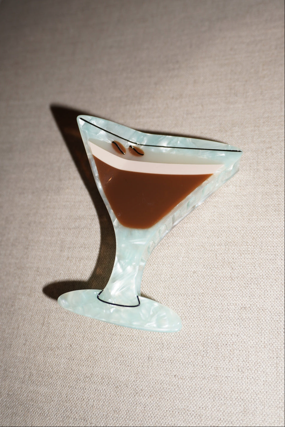 Espresso Martini Claw Clip