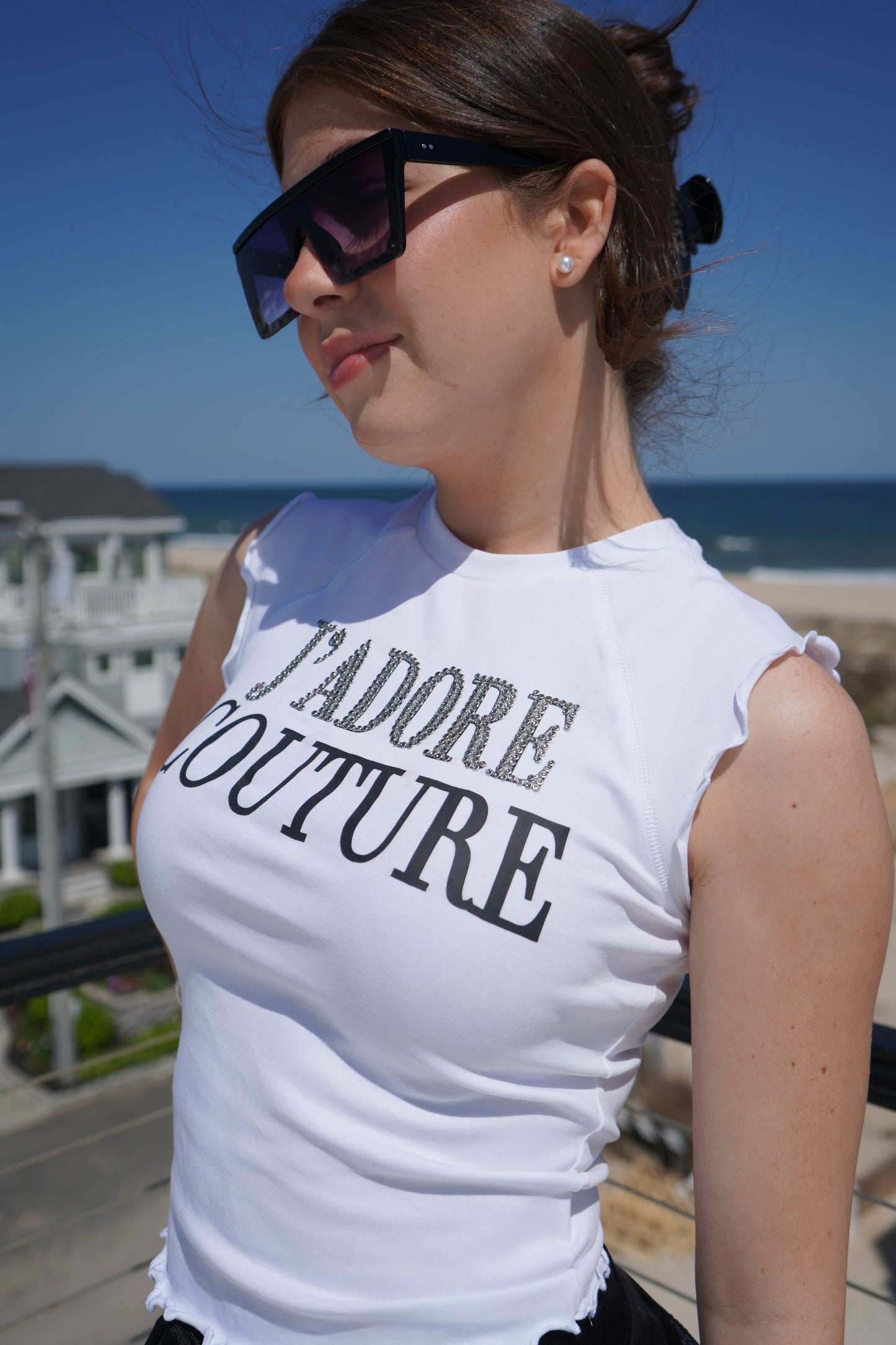 Mini Rib J'Adore Couture Tee