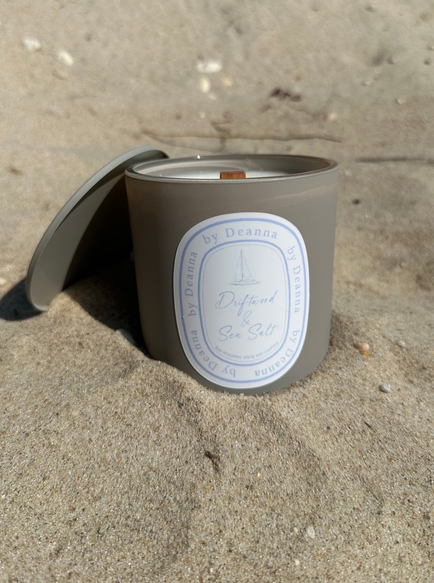 Driftwood & Sea Salt Candle