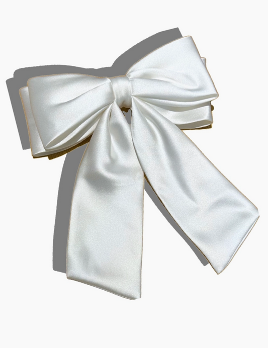 Long Satin Bow