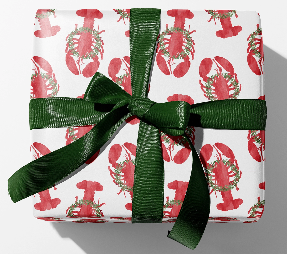 Holiday Lobster Gift Wrap