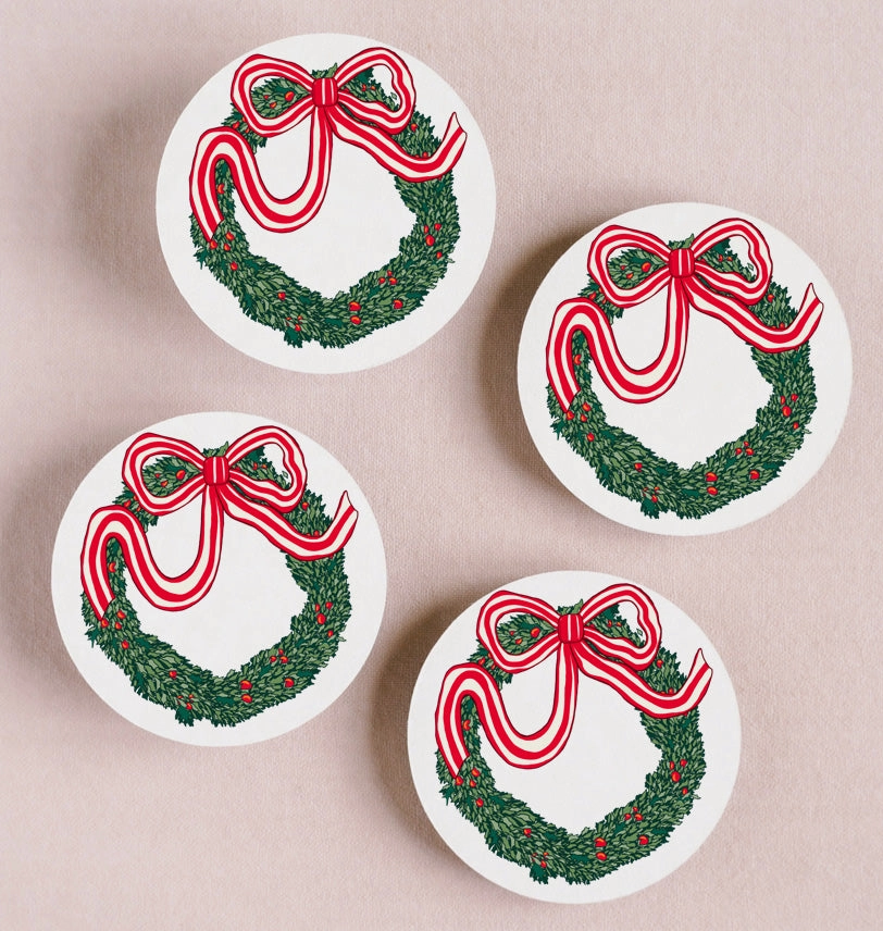 Wreath Coasters