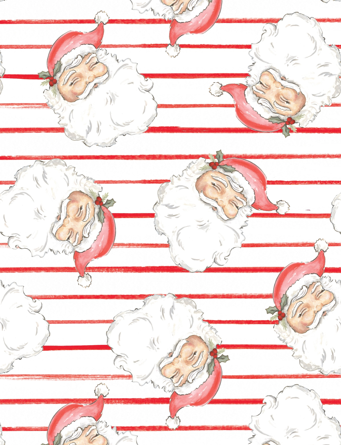 Santa Wrapping Paper